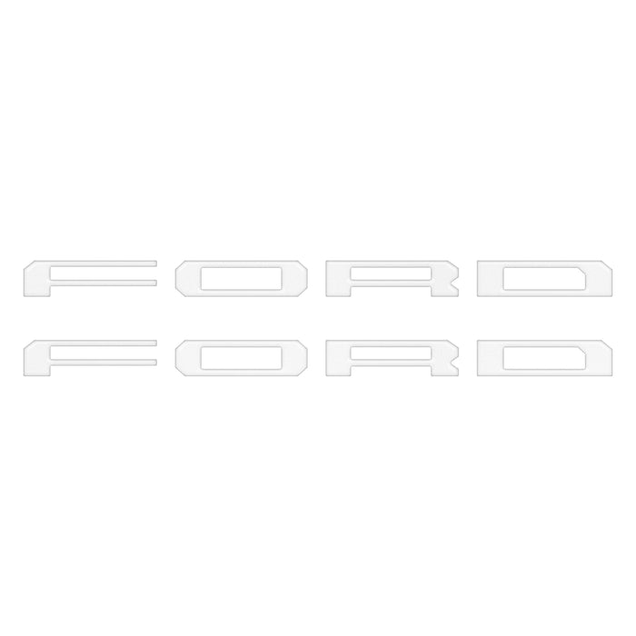 Lightning Running Board Overlays Fits 2022-2026 Ford F150 Lightning