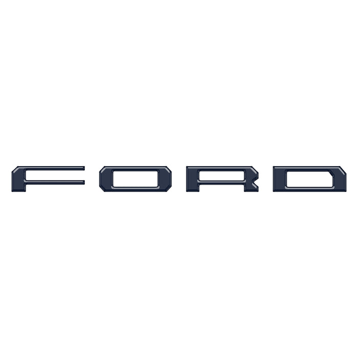 Lightning Rear Bumper Overlays Fits 2022-2026 Ford F-150 Lightning
