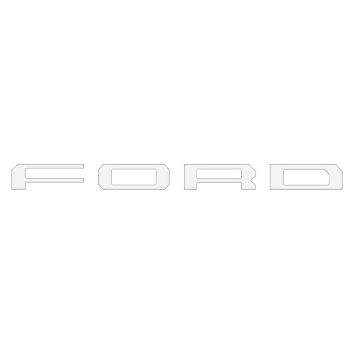 Lightning Rear Bumper Overlays Fits 2022-2026 Ford F-150 Lightning