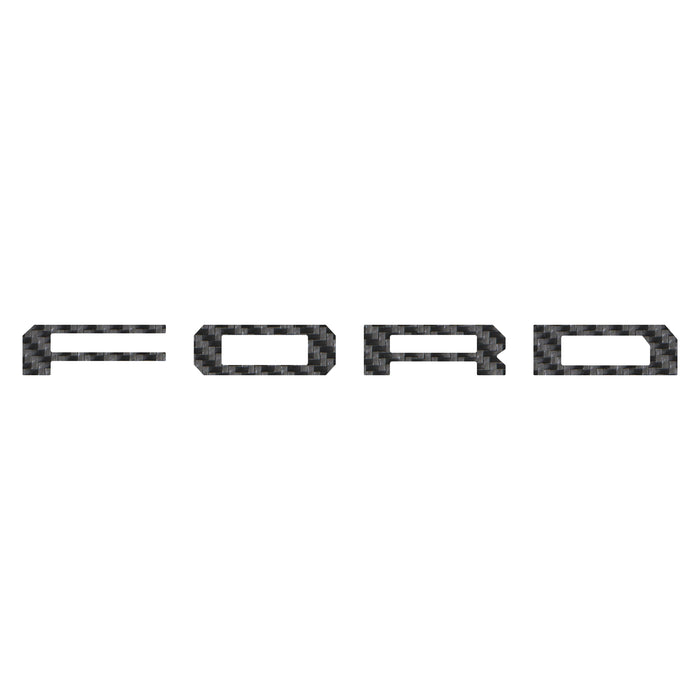 Lightning Rear Bumper Overlays Fits 2022-2026 Ford F-150 Lightning