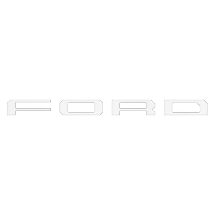 Lightning Rear Bumper Overlays Fits 2022-2026 Ford F-150 Lightning