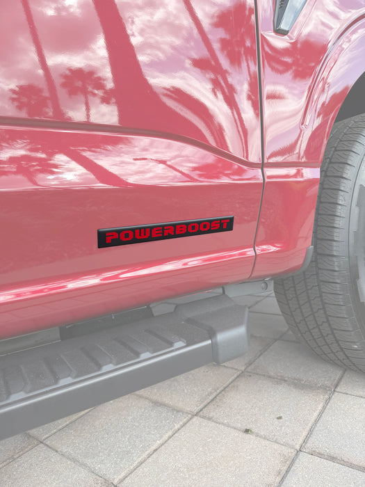 Powerboost Badge Fits 2021-2026 Ford F-150