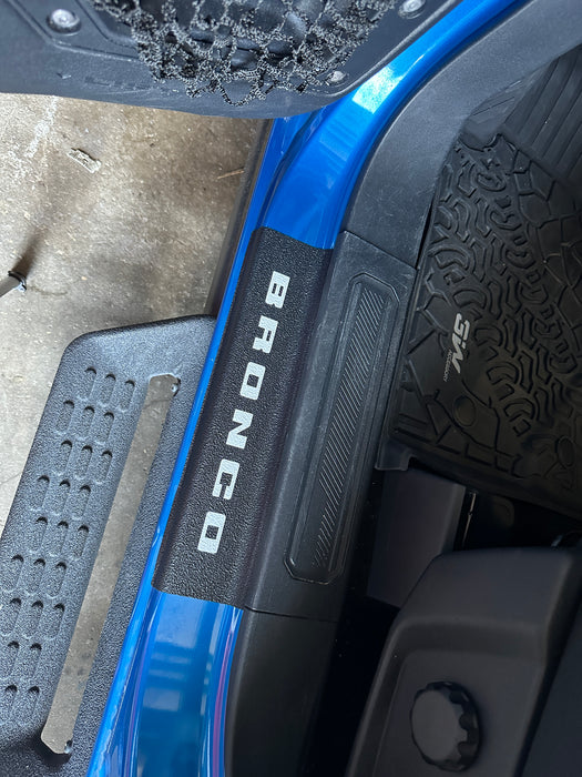Door Sill Protection Overlays Fits 2021-2026 Ford Bronco