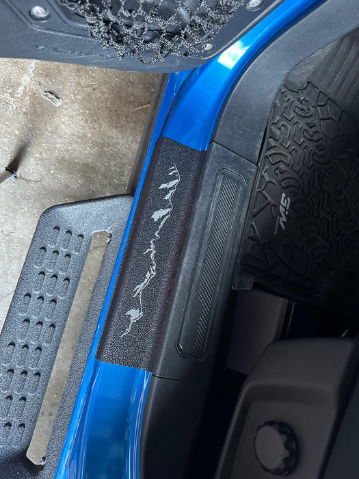 Door Sill Protection Overlays Fits 2021-2026 Ford Bronco