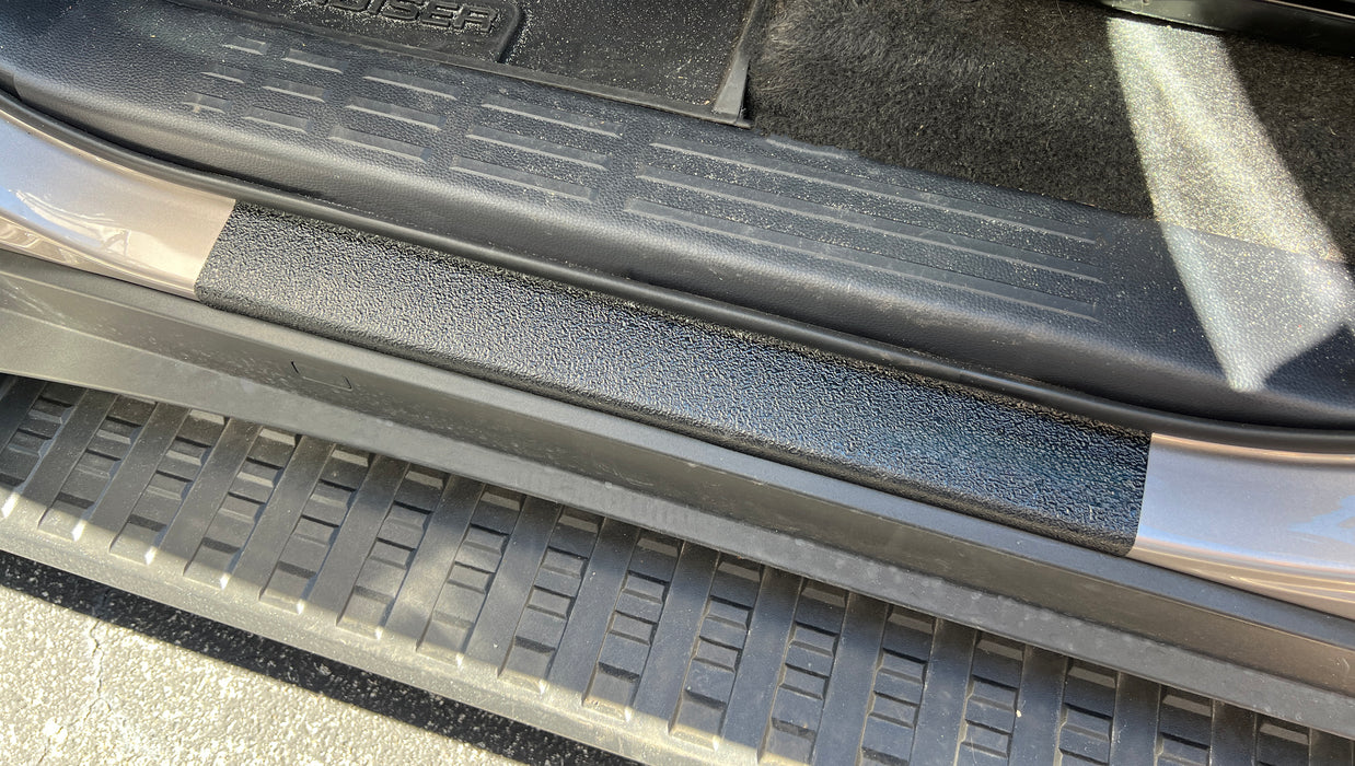 thumbnail image 2 of Black Steel Outside Door Sill Protector For 2023-2025 Lexus RX 2 of 9