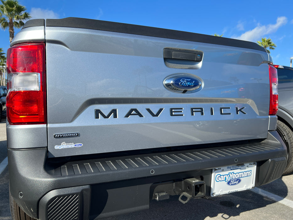Tailgate Letter Inserts Fits 2022-2025 Ford Maverick