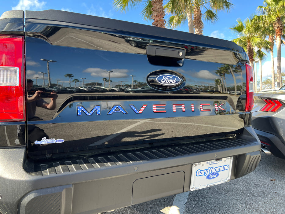 Tailgate Letter Inserts Fits 2022-2025 Ford Maverick