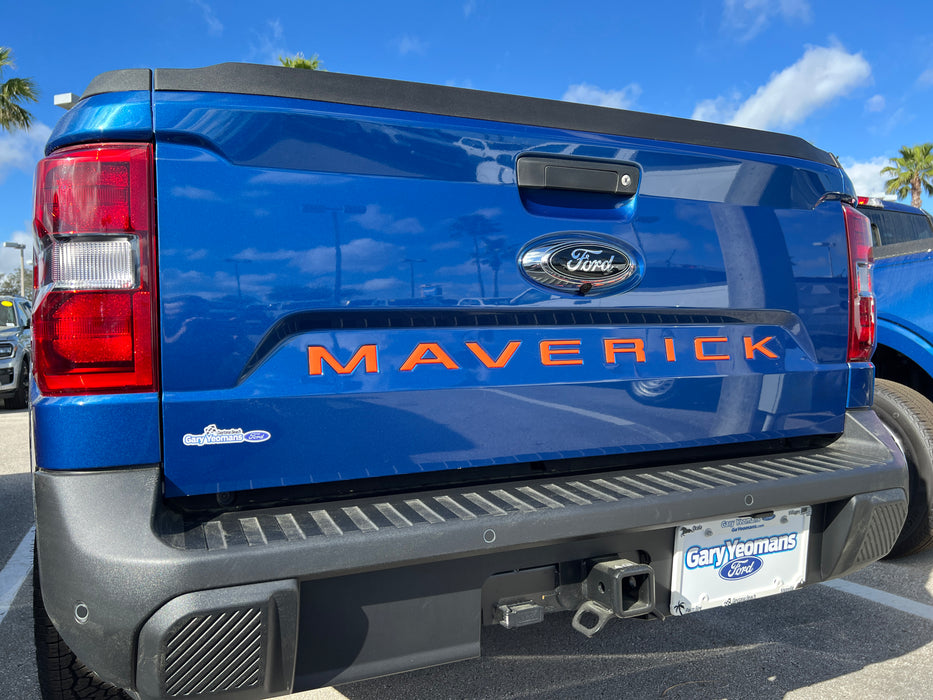 Tailgate Letter Inserts Fits 2022-2025 Ford Maverick