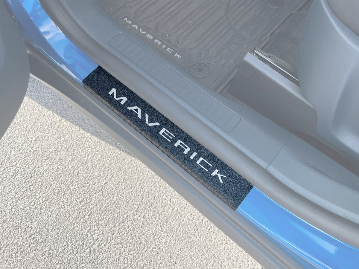 Textured Door Sill Protection Overlays Fits 2022-2026 Ford