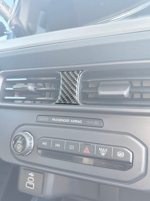 Center A/C Vent Accent Trim Fits 2025-2026 Ford Maverick