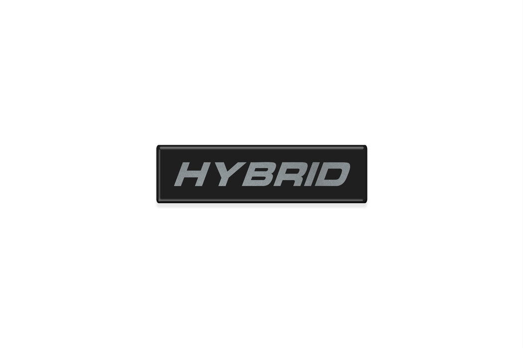 AWD and Hybrid Badge - Fits Any Flat Surface