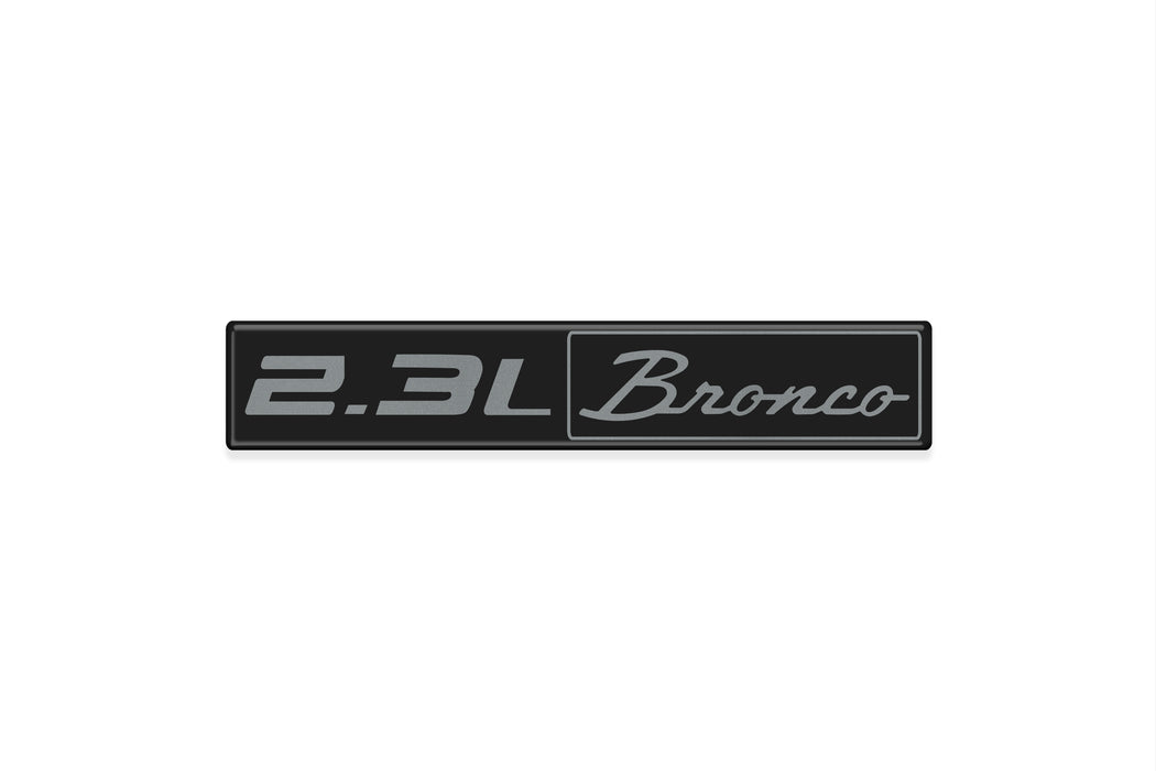 Engine Badge Fits 2021-2026 Ford Bronco