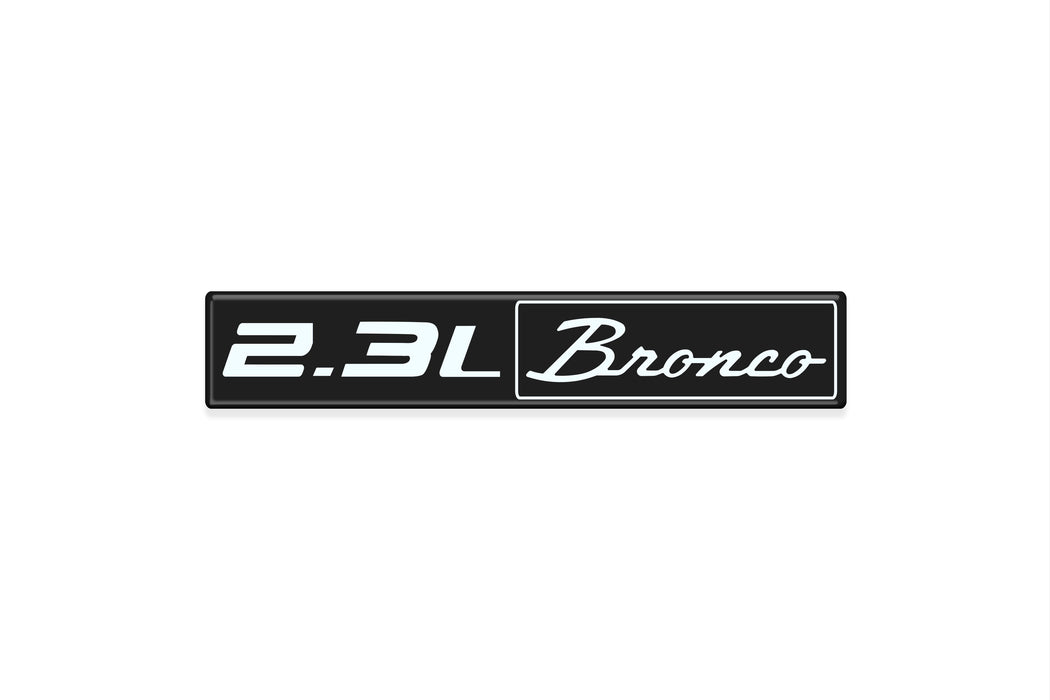 Engine Badge Fits 2021-2026 Ford Bronco