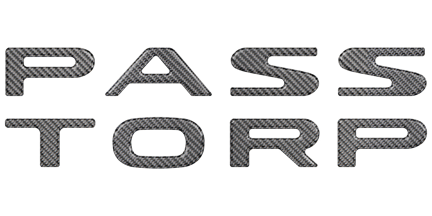 Liftgate Letter Inserts Fits 2026-2026 Honda Passport