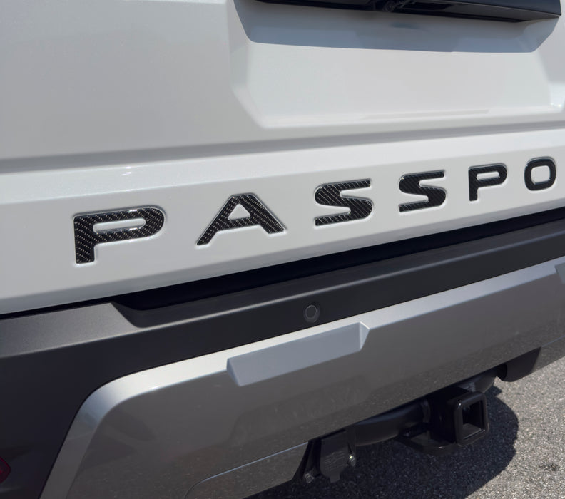 Liftgate Letter Inserts Fits 2026-2026 Honda Passport