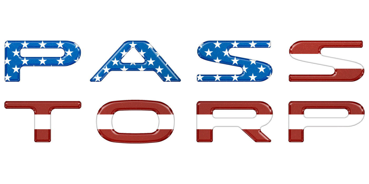 Liftgate Letter Inserts Fits 2026-2026 Honda Passport