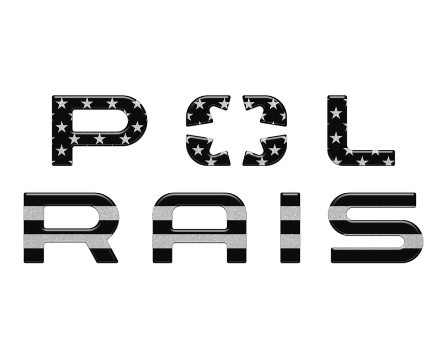 Tailgate Letter Inserts Fits 2024-2026 Polaris Xpedition