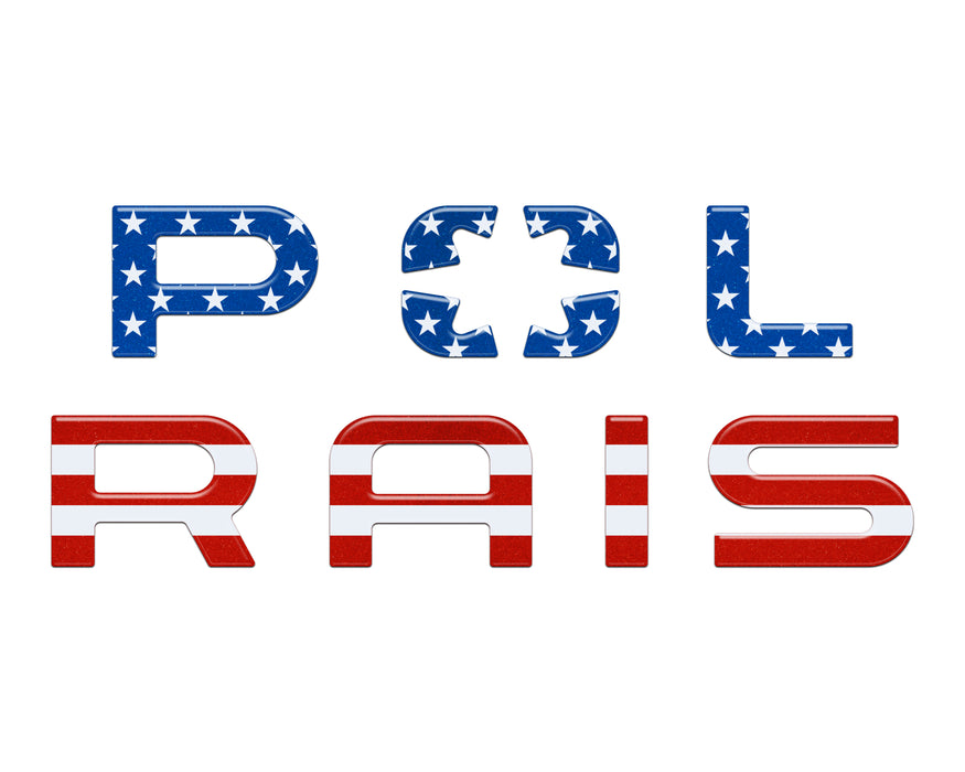 Grille Letter Overlays Fits 2024-2026 Polaris Xpedition