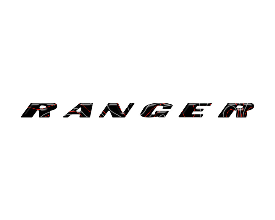 Glovebox Letter Inserts Fits 2026-2027 Polaris Ranger 1500