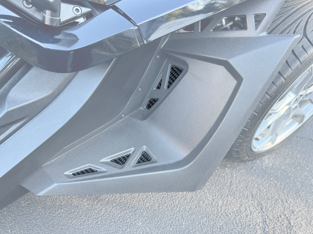 Front Fender Inserts Fits 2017-2026 Polaris Slingshot — Tufskinz.com