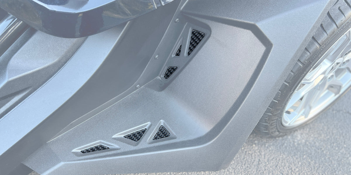 ㅌㅌ Front Fender Inserts Fits 2017-2026 Polaris Slingshot — Tufskinz.com