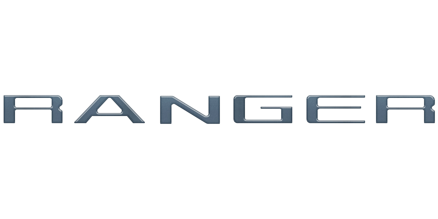 Tailgate Letter Inserts Fits 2024-2026 Ford Ranger