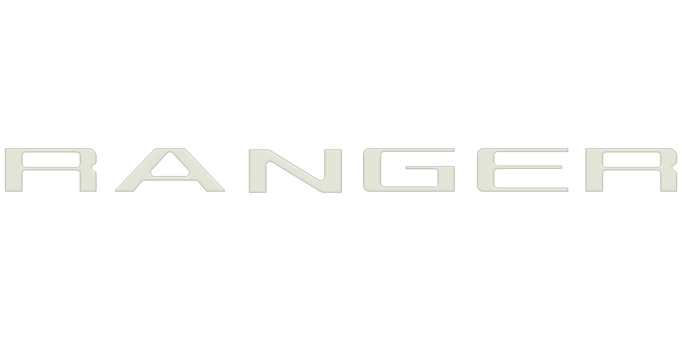 Tailgate Letter Inserts Fits 2024-2026 Ford Ranger