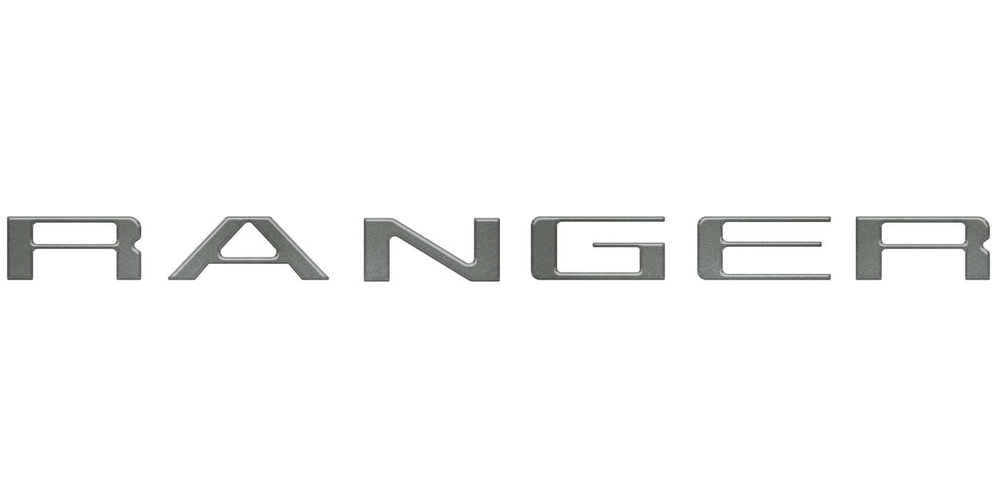 Tailgate Letter Inserts Fits 2024-2026 Ford Ranger