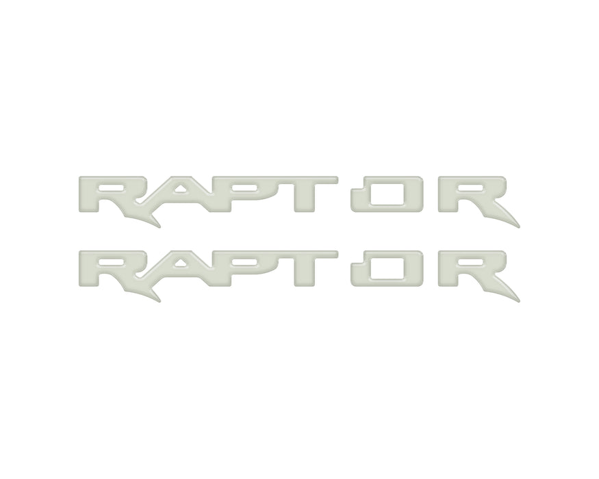 Raptor Running Board Emblem Overlays Fits 2024-2026 Ford Ranger Raptor