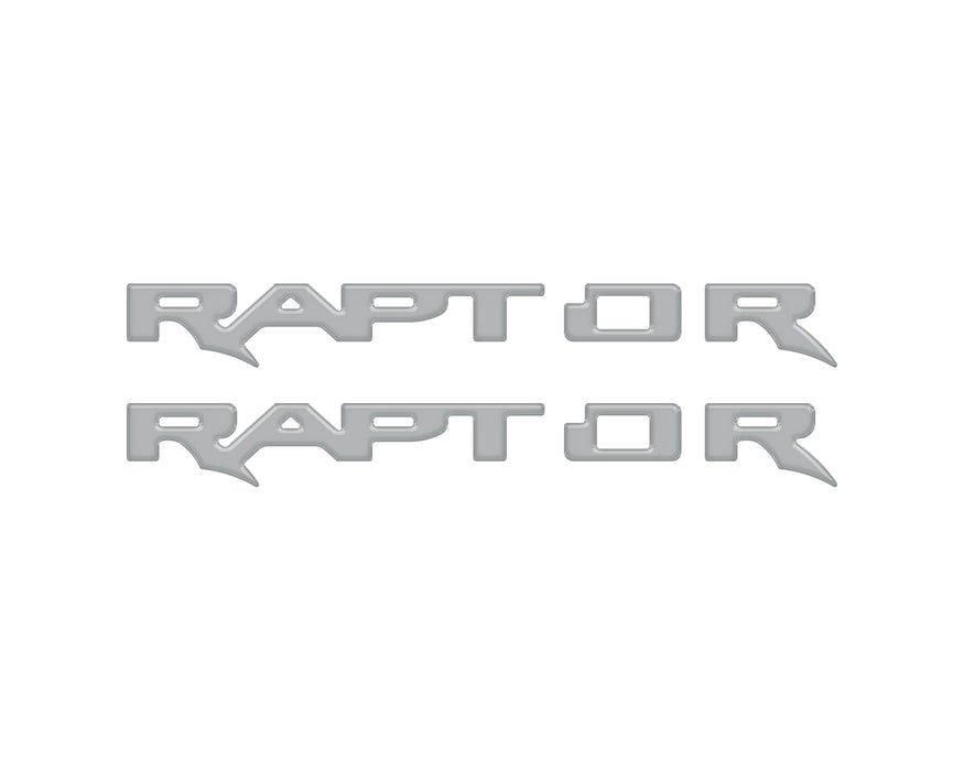 Raptor Running Board Emblem Overlays Fits 2024-2026 Ford Ranger Raptor