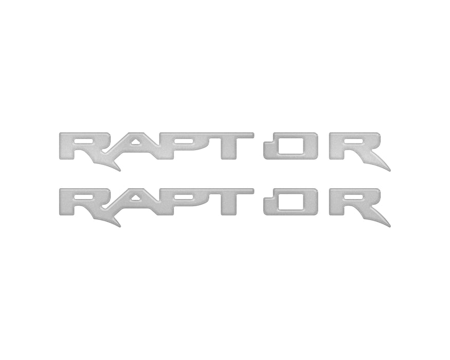 Raptor Running Board Emblem Overlays Fits 2024-2025 Ford Ranger Raptor