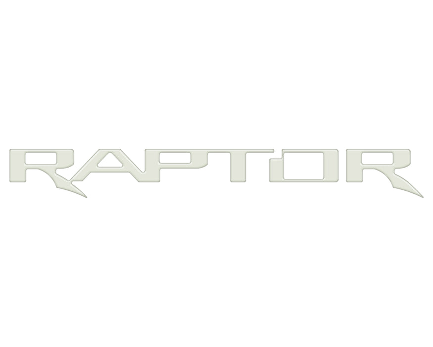 Raptor Tailgate Emblem Inserts Fits 2024-2026 Ford Ranger
