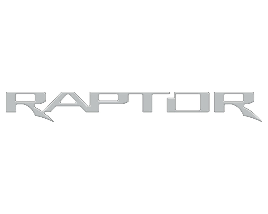 Raptor Tailgate Emblem Inserts Fits 2024-2026 Ford Ranger