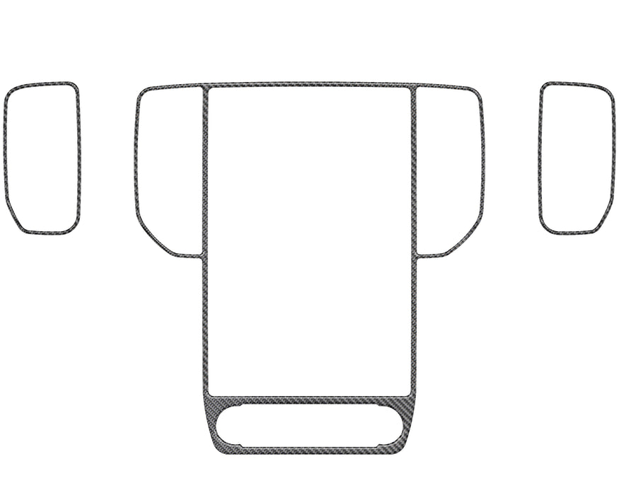 Display Screen/A.C. Vent Accent Trim Fits 2024-2026 Ford Ranger