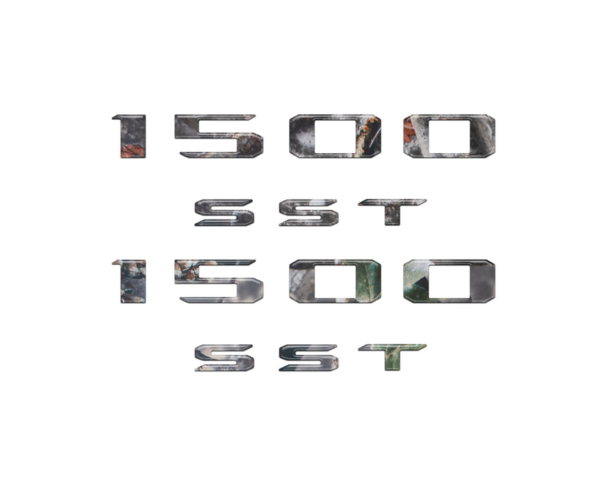 Hood Letter Overlays Fits 2025-2026 Ram 1500
