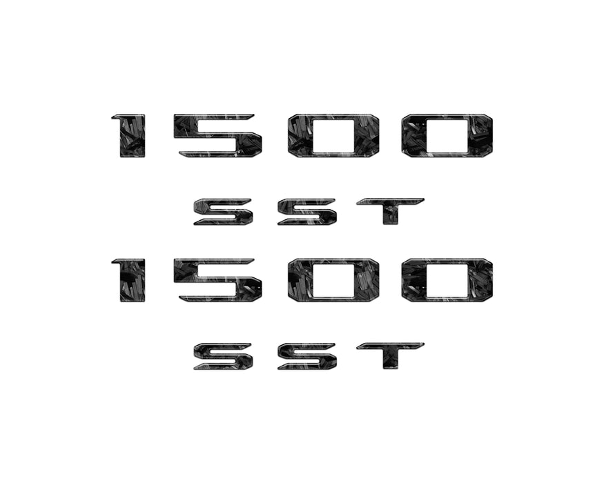 Hood Letter Overlays Fits 2025-2026 Ram 1500