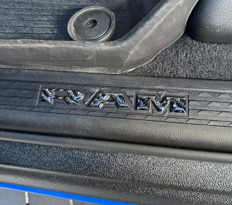 Doorsill Plate Letter Overlays Fits 2025-2026 Ram 1500/2500/3500