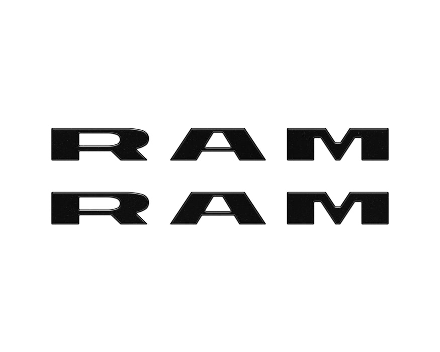 Front Door Emblem Overlays Fits 2025-2026 Ram 1500/2500/3500