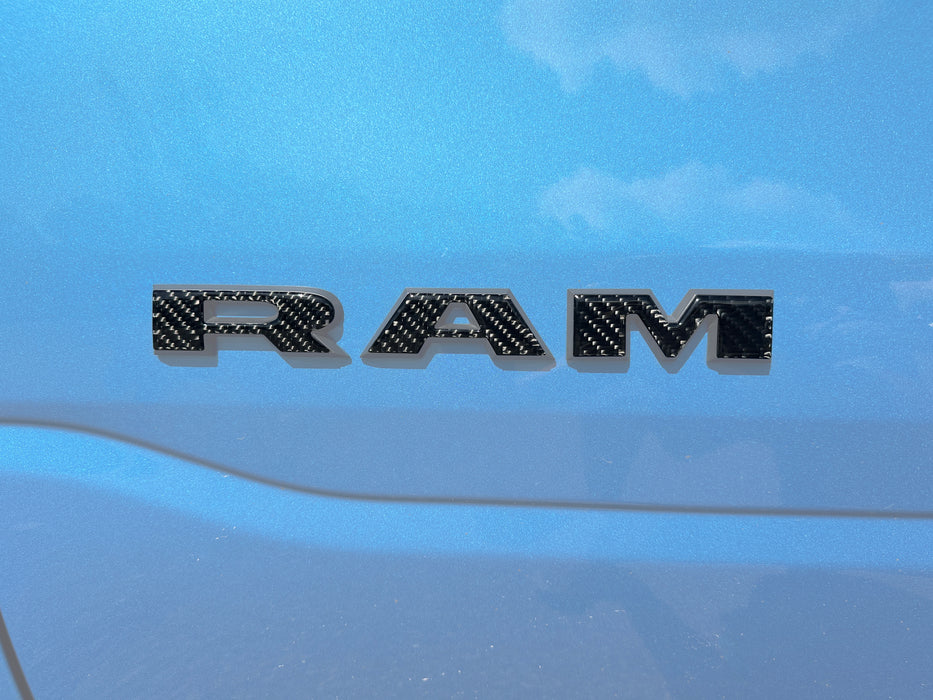 Front Door Emblem Overlays Fits 2025-2026 Ram 1500/2500/3500