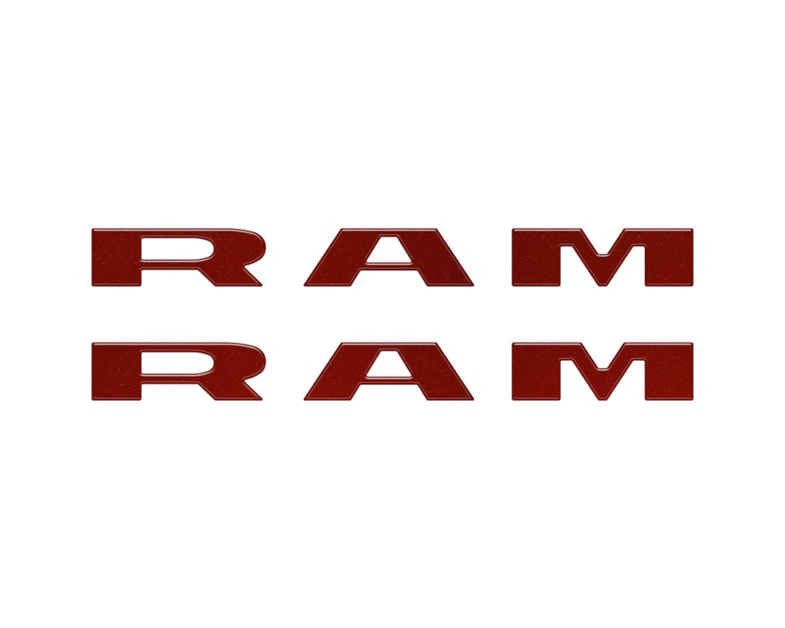 Front Door Emblem Overlays Fits 2025-2026 Ram 1500/2500/3500