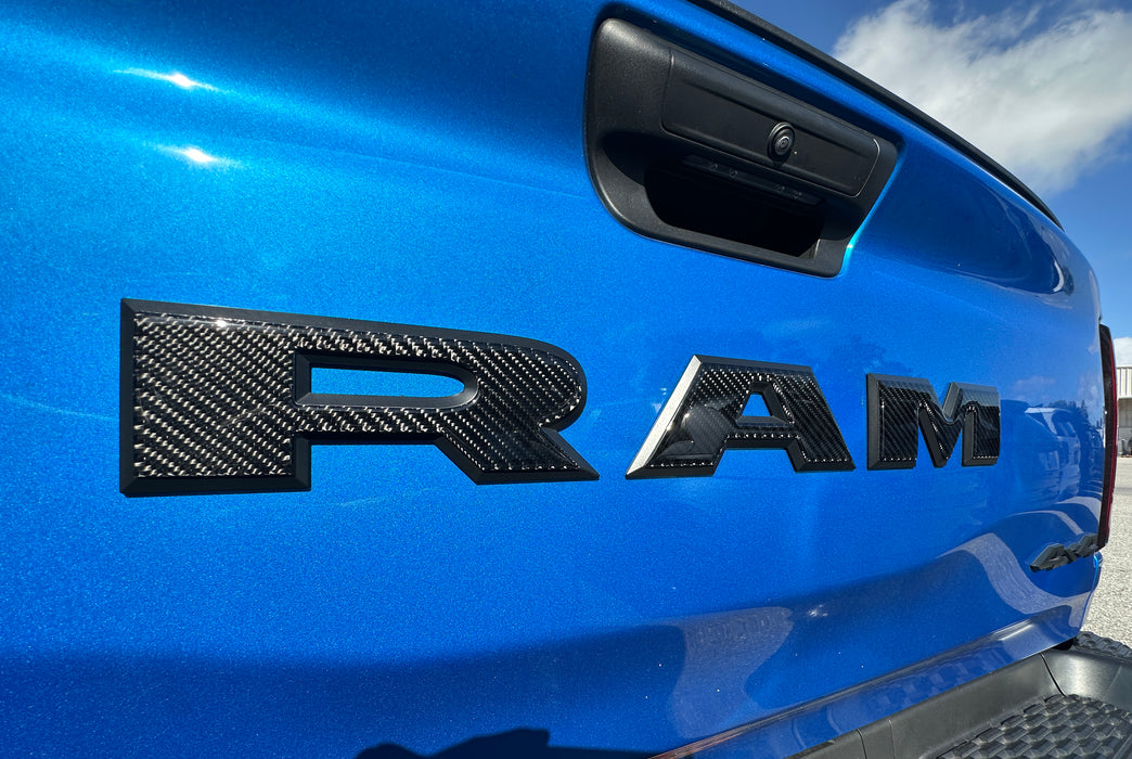 Tailgate Letter Overlays Fits 2025-2026 Ram 1500