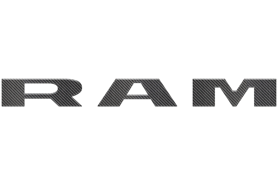 Tailgate Letter Overlays Fits 2025-2026 Ram 1500