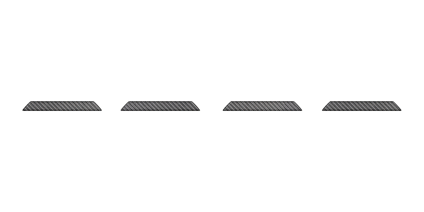 Lower Front Bumper Line Inserts Fits 2025-2026 Toyota 4Runner