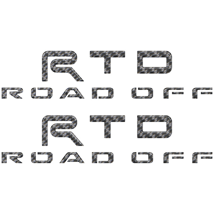 C Pillar Letter Overlays Fits 2025-2026 Toyota 4runner