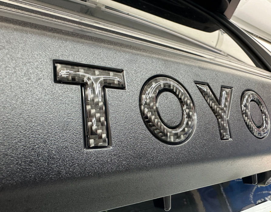 Liftgate Letter Inserts Fits 2025-2026 Toyota 4Runner