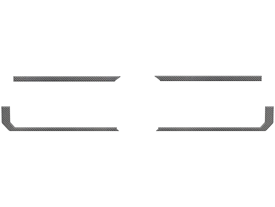 Front Grille Line Accent Trim Fits 2025-2026 Toyota 4Runner