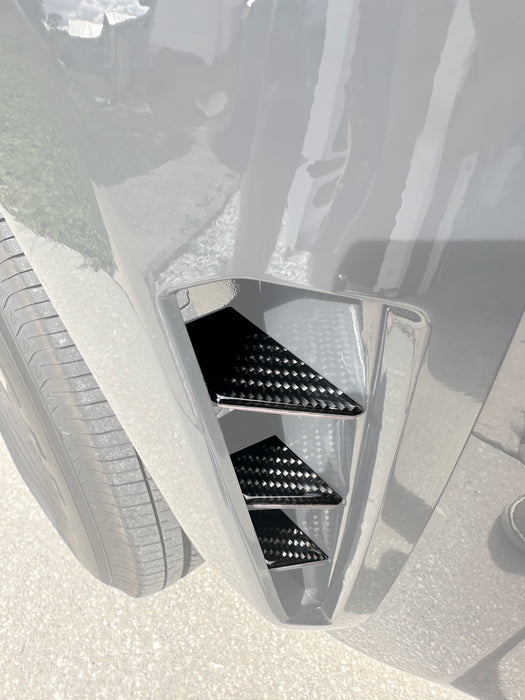 Front Fender Flare Vents Overlays Fits 2025-2026 Toyota 4Runner