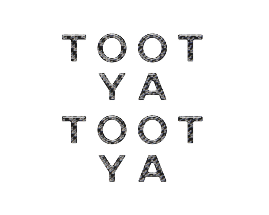 Door Sill Letter Overlays Fits 2025-2026 Toyota 4Runner