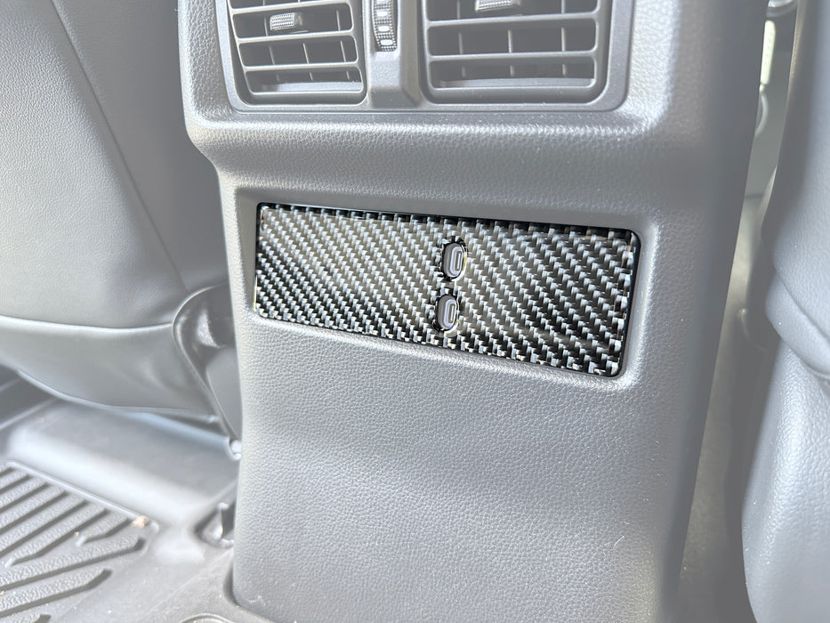 Rear U.S.B Port Accent Trim Fits 2025-2026 Toyota 4Runner