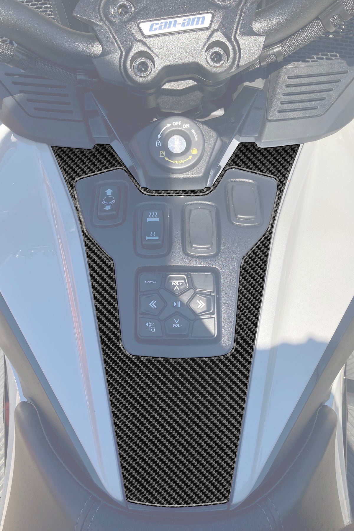 Tank Protector Accent Overlay Fits 2020-2023 Can-Am Spyder RT